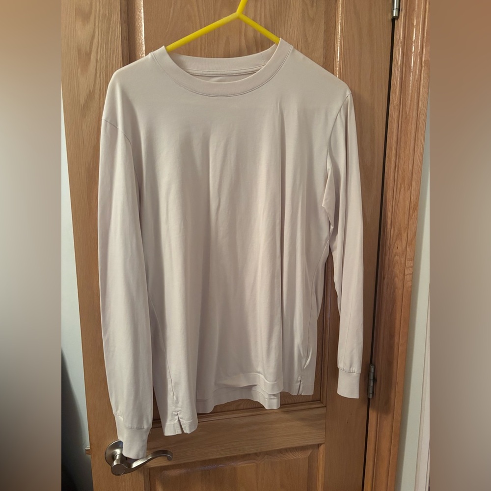 Cream Long Sleeve Shirt
